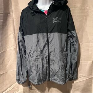 Disneyland Grey Black Windbreaker Jacket